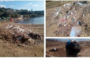 Βουλιαγμένη: Γέμισε σκουπίδια η παραλία στις Νηρηίδες (ΕΙΚΟΝΕΣ)