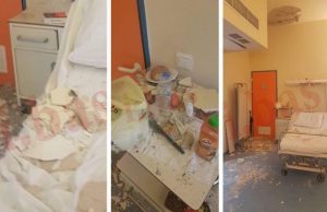 Τραγικές εικόνες: Κατέρρευσε το ταβάνι σε μεγάλο νοσοκομείο της Αθήνας! (photos+video)