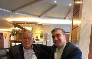 Γιάννης Κωνσταντάτος: “Eίχα την χαρά να δω τον Χαράλαμπο Τζανετάτο στην ολιγοήμερη επίσκεψη του στην Ελλάδα”