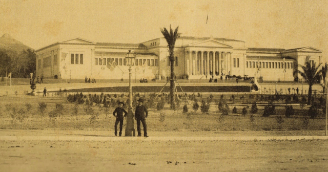 To Zάππειο δίχως δέντρα όταν ήταν ένα γυμνό χωράφι δίπλα στον Ιλισσό LiFO