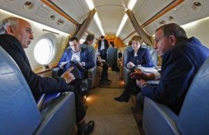 Το νέο μενού του κυβερνητικού αεροσκάφους