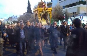 Κορυφώθηκαν απόψε τα εόρτια της Μητρόπολης ΙΝ Αγίας Βαρβάρας