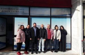 Διανομή προϊόντων από το Κοινωνικό Παντοπωλείο Γλυφάδας