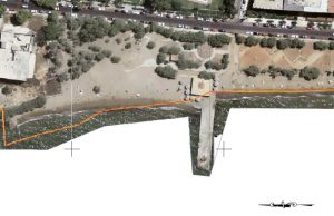 Η ακτογραμμή στο Καβούρι χαράχθηκε …μέσα στη θάλασσα