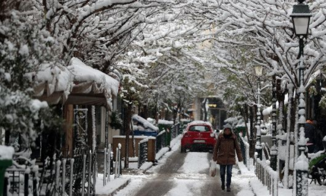 Η κακοκαιρία Τηλάμαχος φέρνει χιόνι σε όλη τη χώρα Πού θα χτυπήσει σήμερα
