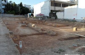 Σε εξέλιξη αρχαιολογική ανασκαφή στη συμβολή των οδών Ουρανίας και Κλειούς στον Άλιμο