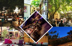 Μπαράκια με αυλή για ξενύχτι