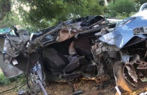 Σοκαριστική εικόνα από το τροχαίο στην παραλιακή