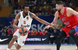 ΤΣΣΚΑ – Ολυμπιακός 79-84: Τα highlights της «άλωσης» της Μόσχας (vid)