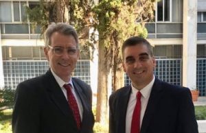 Συνάντηση του Αμερικανού Πρέσβη με το Δήμαρχο Ελληνικού – Αργυρούπολης