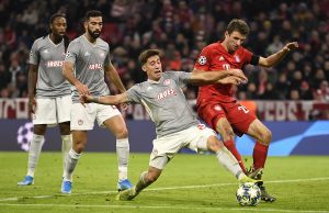 Μπάγερν Μονάχου – Ολυμπιακός 2-0 – Δείτε τις φάσεις και τα γκολ (Highlights)