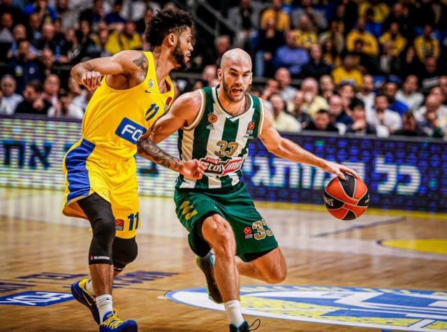 EUROLEAGUE / ÌÁÊÁÌÐÉ ÔÅË ÁÂÉÂ - ÐÁÏ (ÖÙÔÏÃÑÁÖÉÁ: EUROKINISSI)