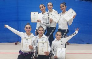 Μια ακόμη διάκριση σημείωσε ο Γυμναστικός Σύλλογος Βάρης Βούλας Βουλιαγμένης, Ελαία, στη ρυθμική γυμναστική