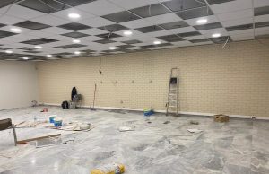 Εργασίες στο ΣΕΦ για την κατασκευή της αίθουσας πολλαπλών χρήσεων σε Συνεδριακό Χώρο