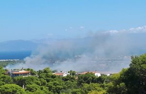 Φωτιά στην Αρτέμιδα – Μεγάλη κινητοποίηση της Πυροσβεστικής