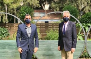 Συνάντηση Δημάρχου Ελληνικού με τον Αμερικάνο Πρέσβη